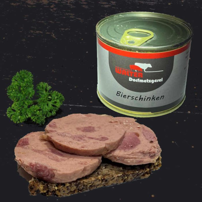 Bierschinken in der Dose