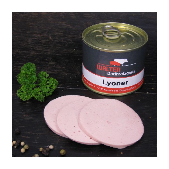 Paprikalyoner in der Dose