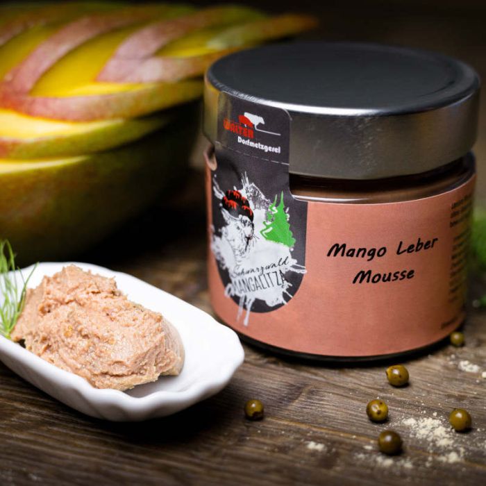 Mango-Leber-Mousse
