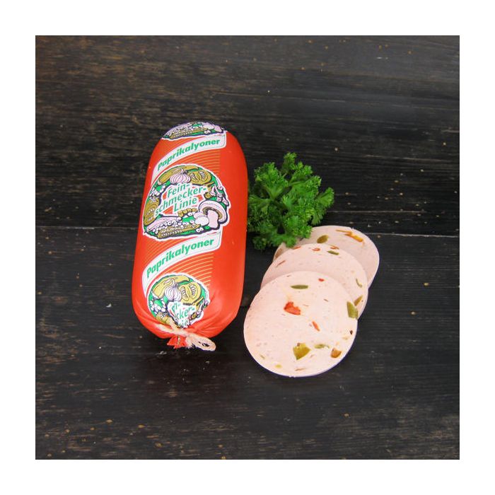 Paprikalyoner, im Portionsdarm