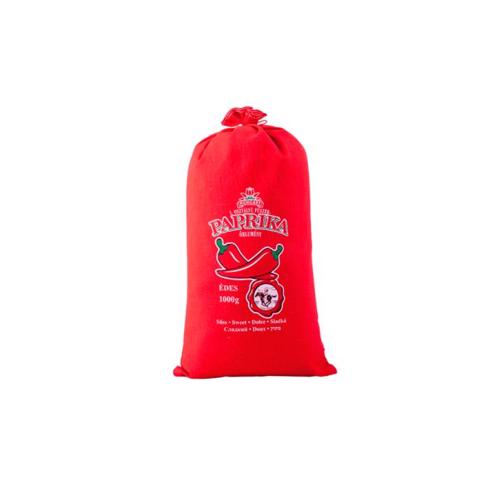 Ungarischer Gemahlener Gewürzpaprika aus Kalocsa im Leinensack 1kg - mild