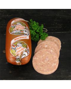 Bierwurst im Portionsdarm