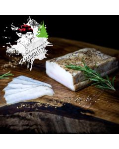 Der Weiße Lardo, Genuß pur.