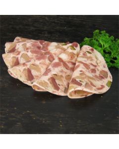 Preßkopf, geschnitten