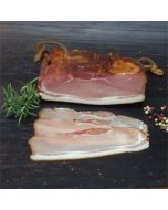 Schinkenspeck aus der Hüfte, mild geräuchert