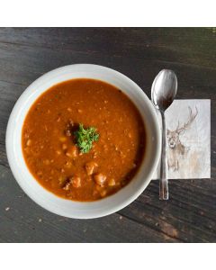 Gulasch Suppe, küchenfertig